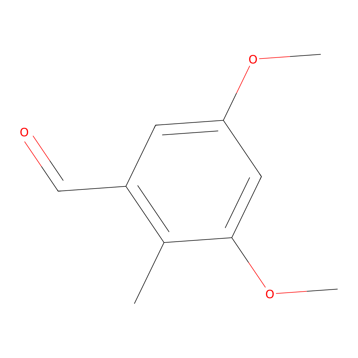 2-Methyl-3,5-dimethoxybenzaldehyde molecular structure, CAS 50423-25-1