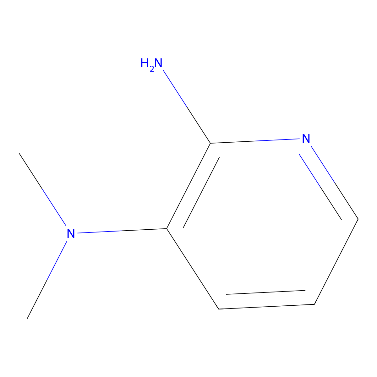 3-N,3-N-dimethylpyridine-2,3-diamine molecular structure, CAS 50426-30-7