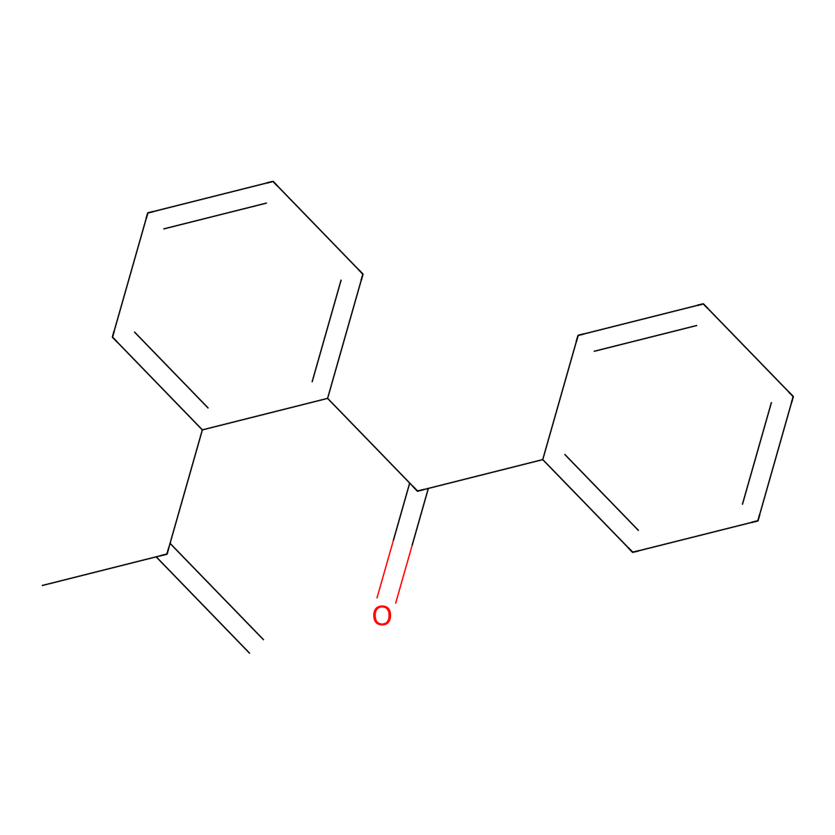 2-Isopropenylbenzophenone molecular structure, CAS 50431-89-5