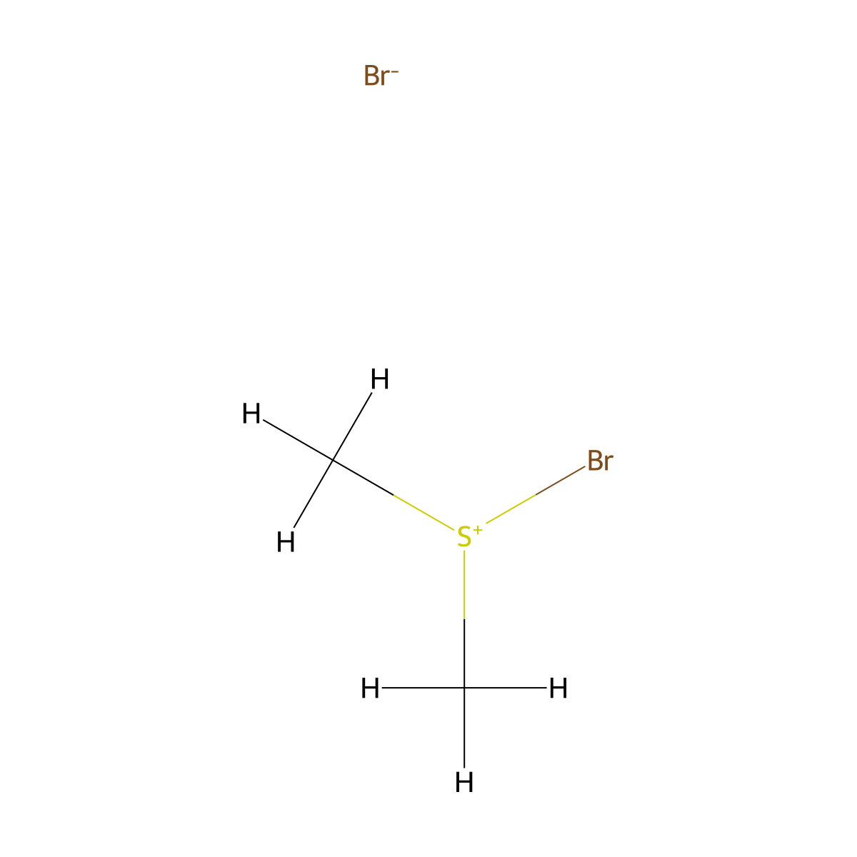 Bromodimethylsulfonium Bromide molecular structure, CAS 50450-21-0