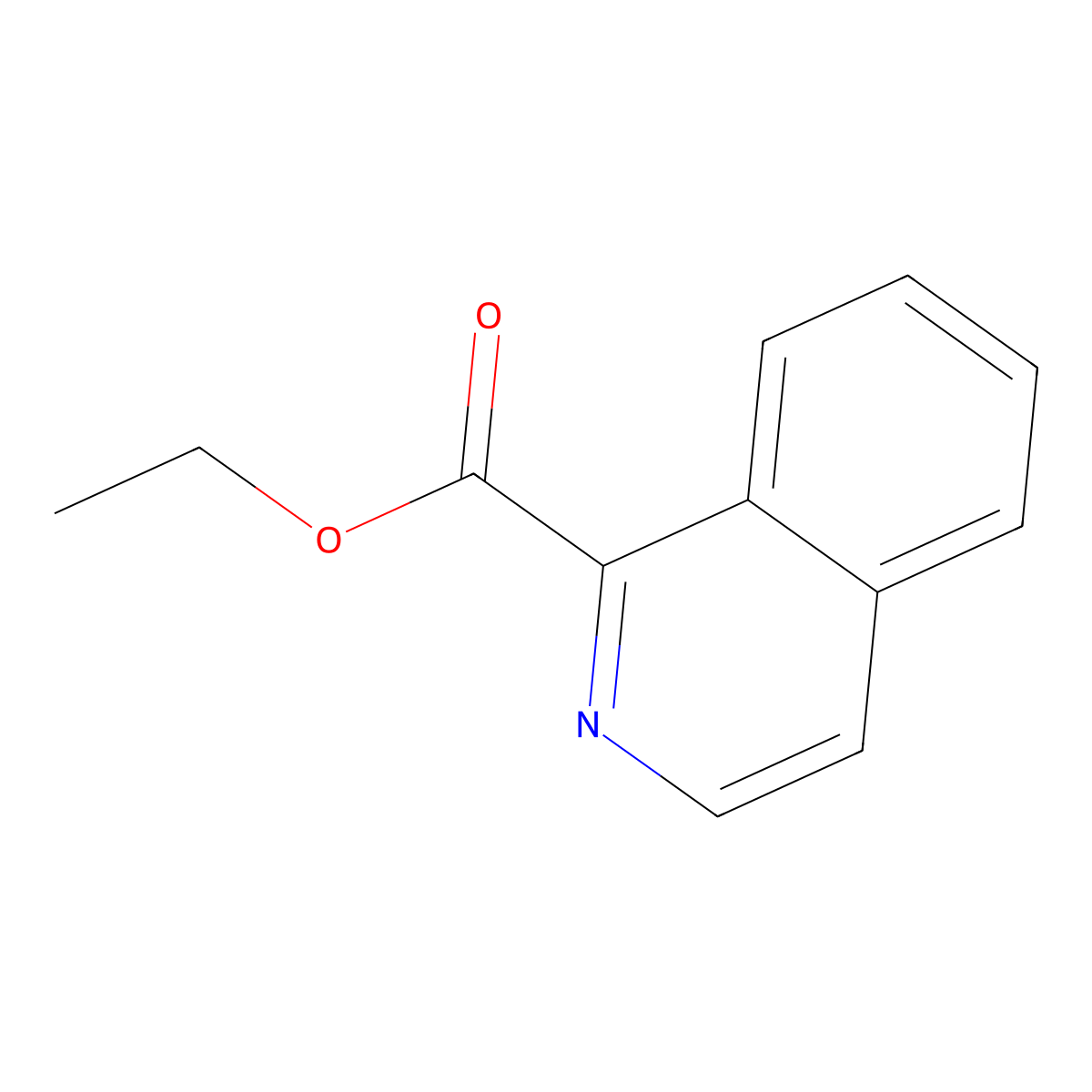 Ethyl Isoquinoline-1-carboxylate molecular structure, CAS 50458-78-1