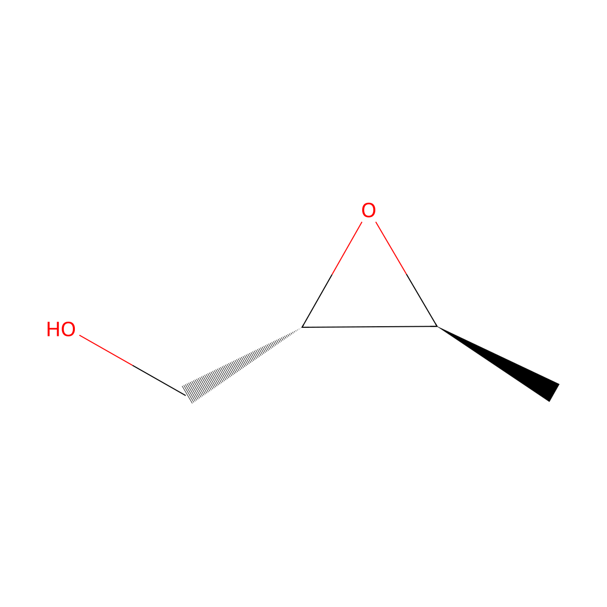 rac-((2R,3R)-3-methyloxiran-2-yl)methanol molecular structure, CAS 50468-21-8
