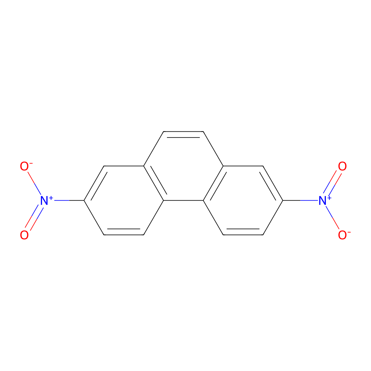 2,7-Dinitrophenanthrene molecular structure, CAS 5047-01-8