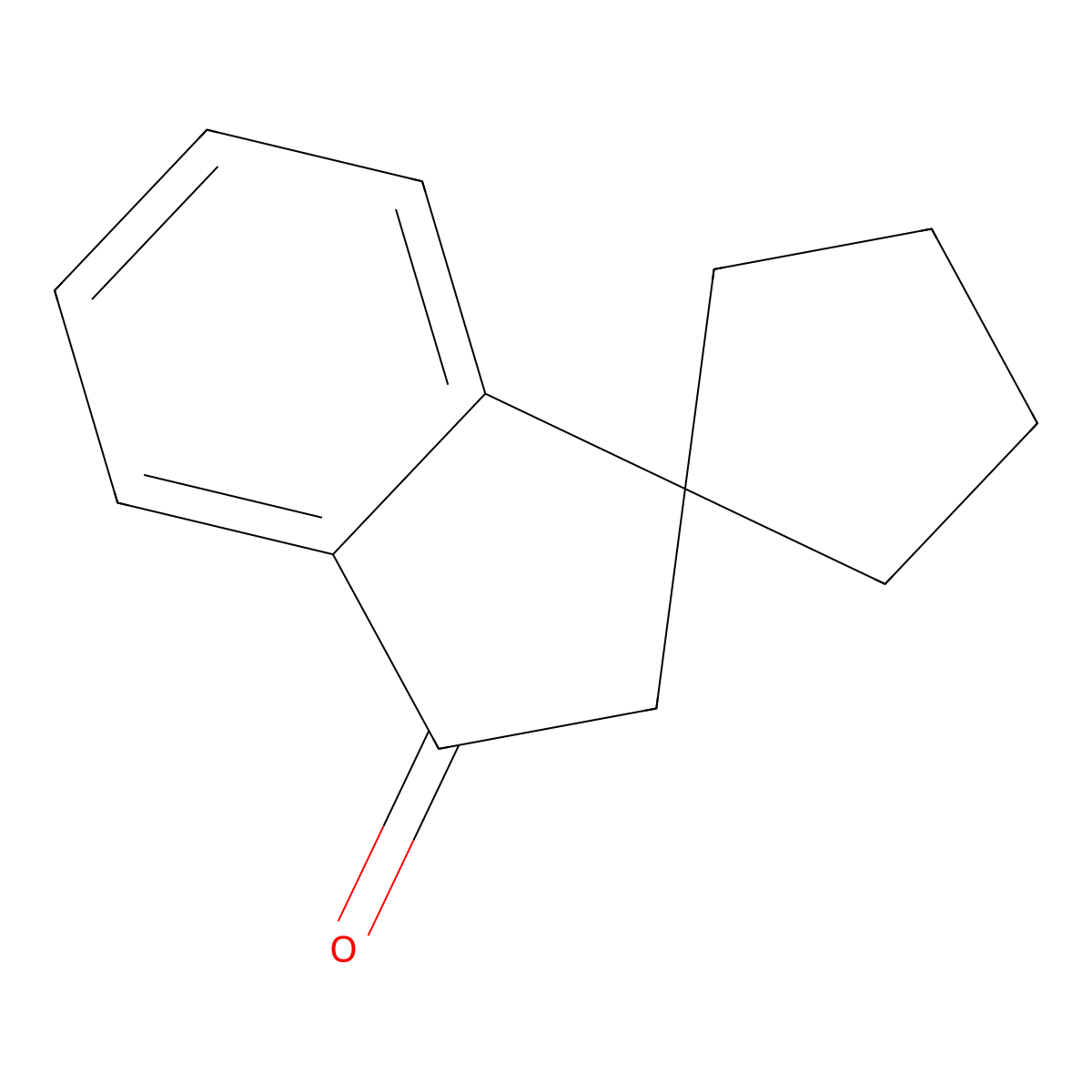2',3'-Dihydrospiro[cyclopentane-1,1'-inden]-3'-one molecular structure, CAS 50471-75-5