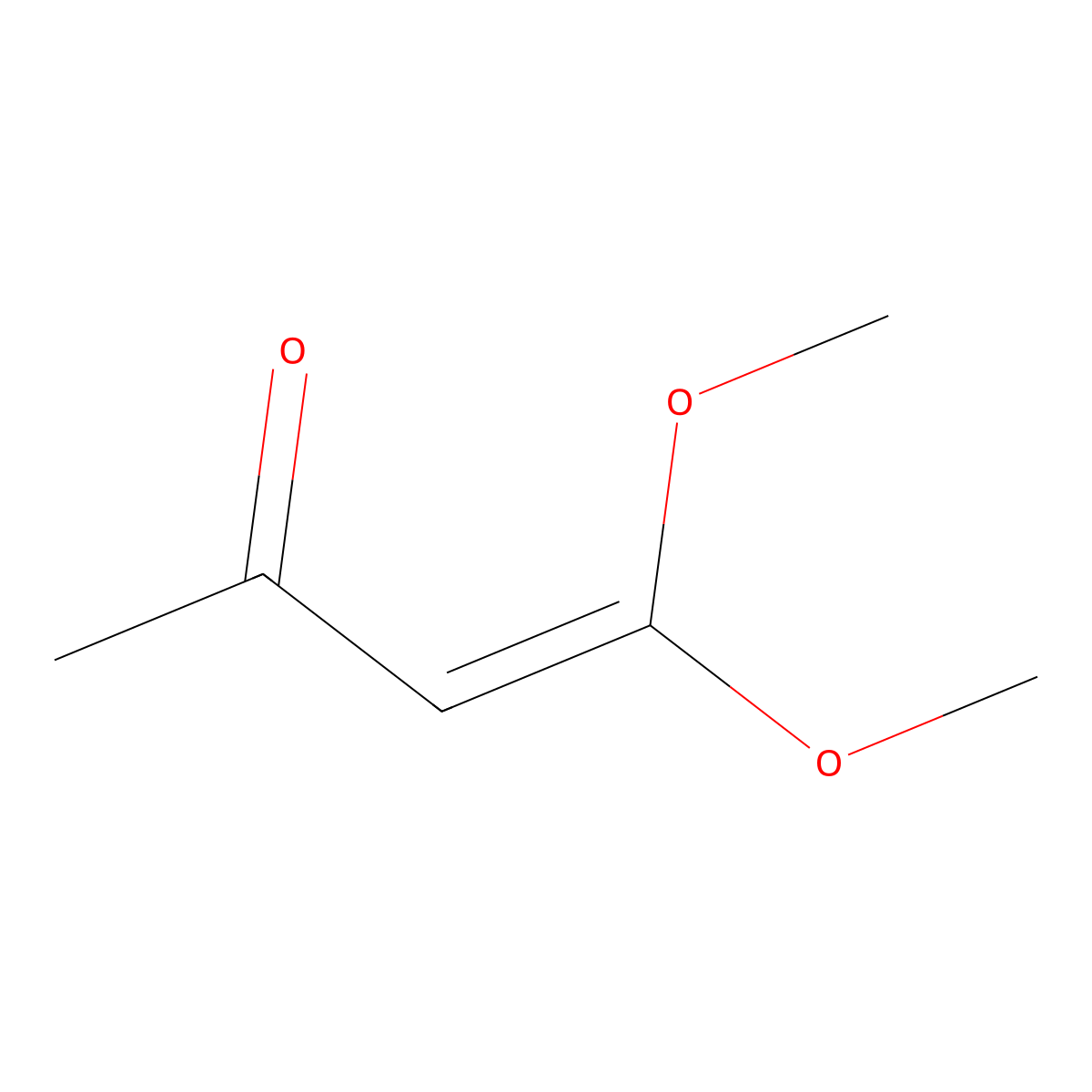 4,4-Dimethoxybut-3-en-2-one molecular structure, CAS 50473-61-5