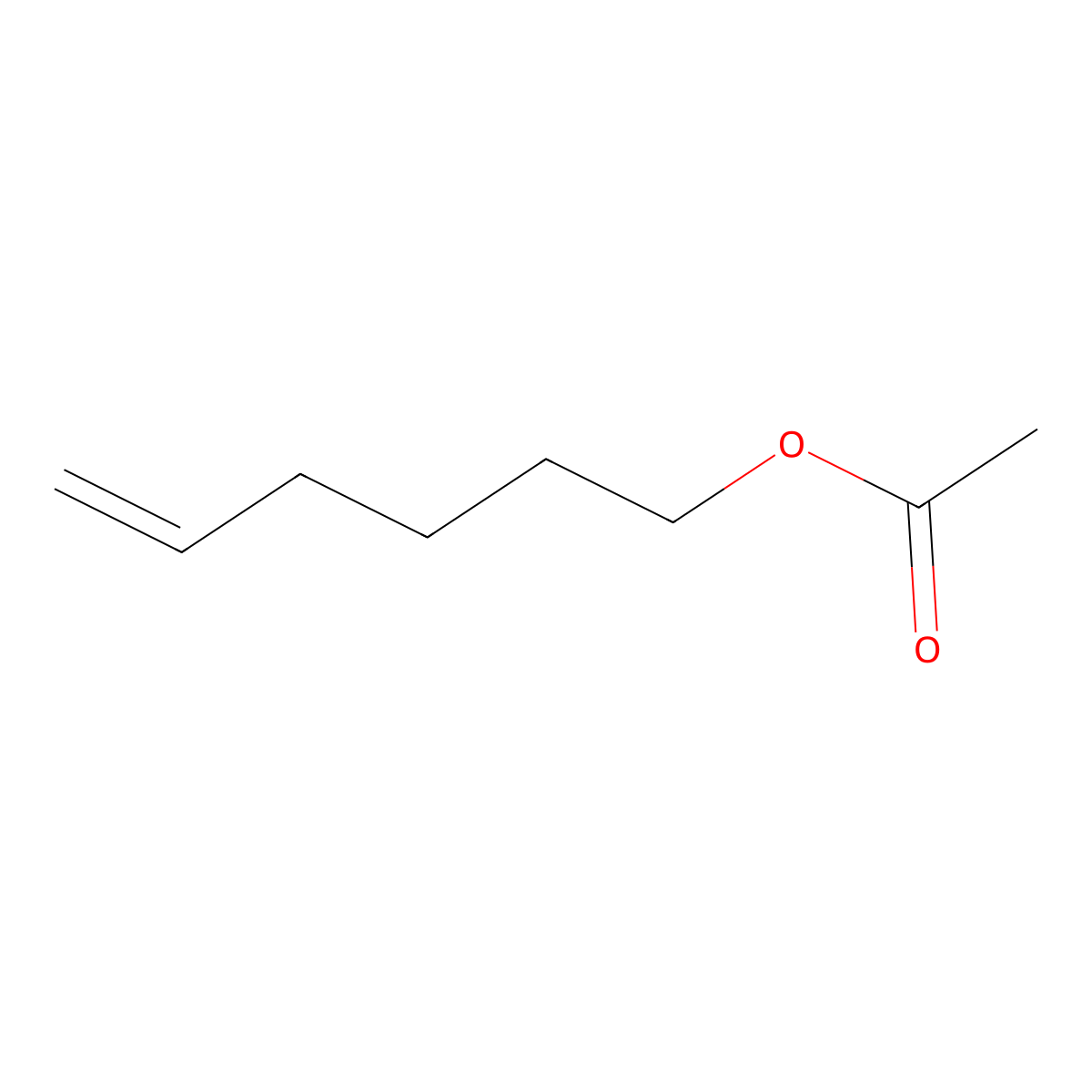 5-Hexenyl Acetate molecular structure, CAS 5048-26-0
