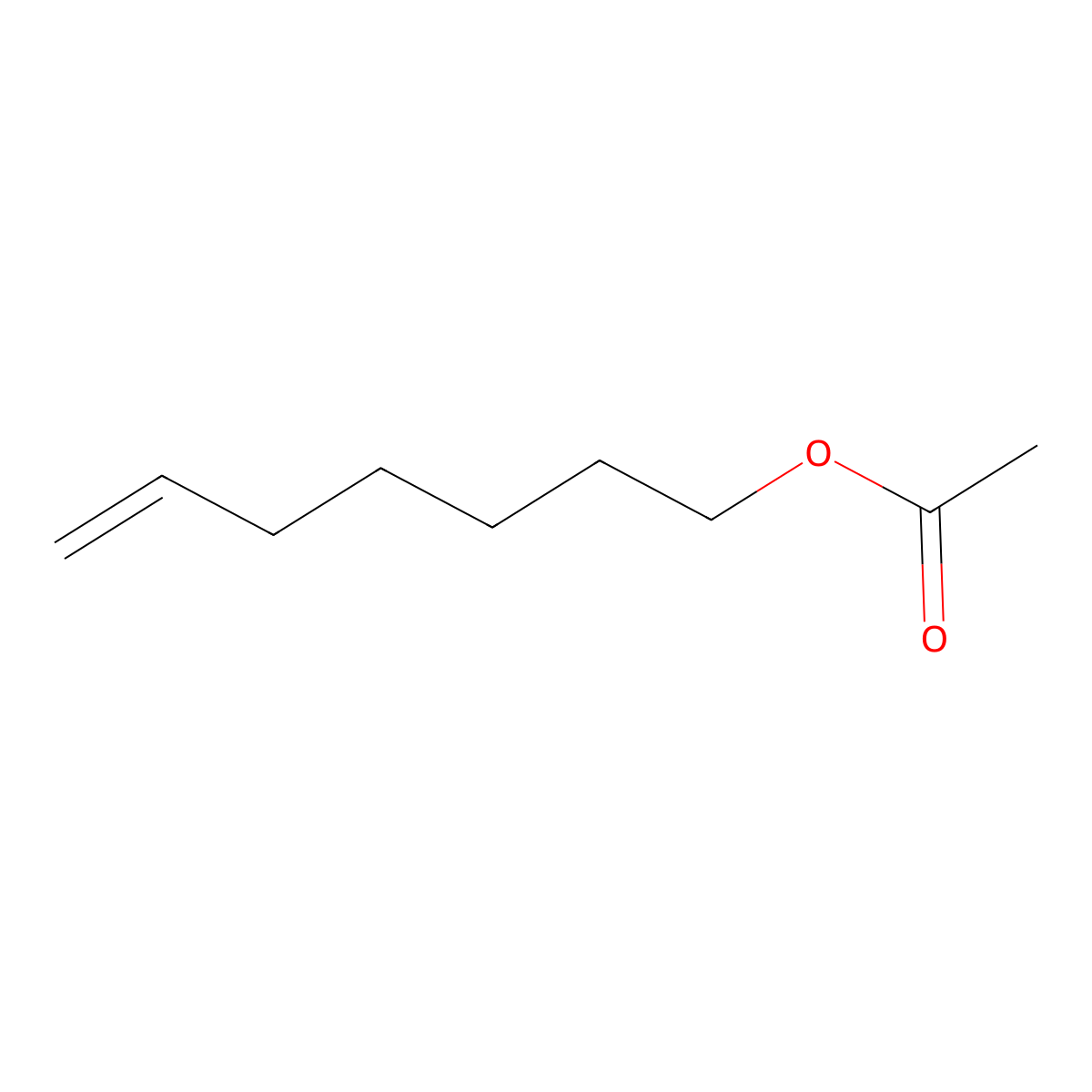 6-Heptenyl acetate molecular structure, CAS 5048-30-6