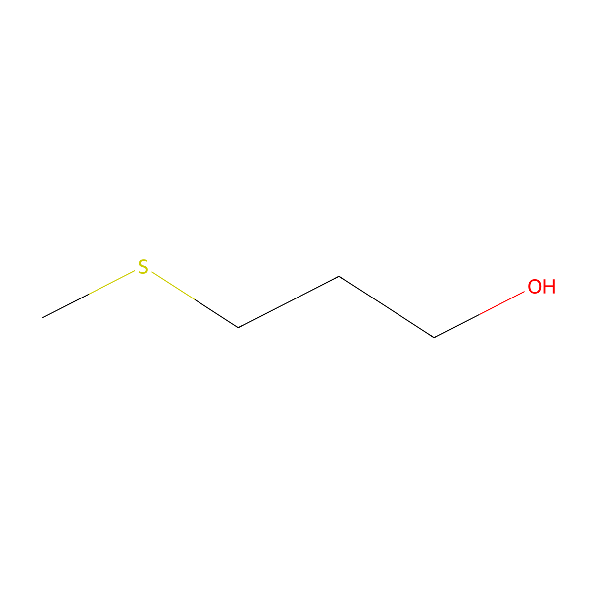 3-(Methylthio)-1-propanol molecular structure, CAS 505-10-2
