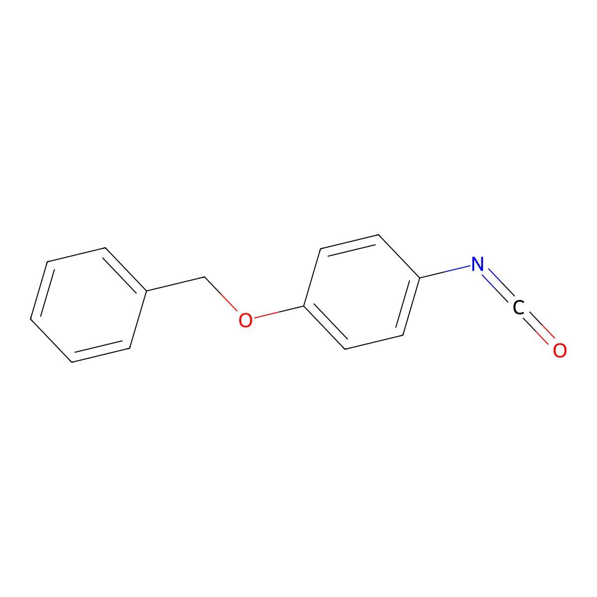 4-(Benzyloxy)phenyl isocyanate molecular structure, CAS 50528-73-9