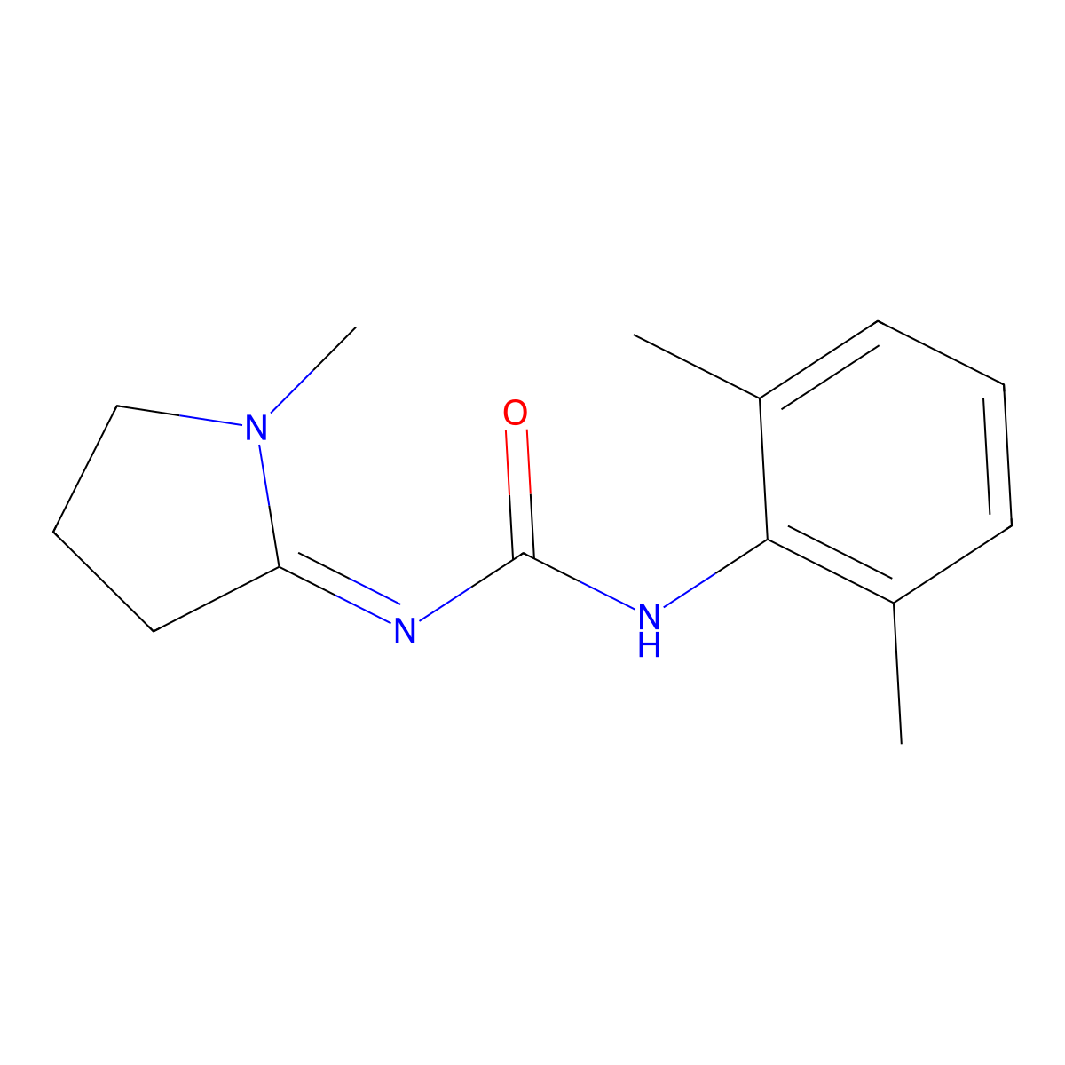 Xilobam molecular structure, CAS 50528-97-7