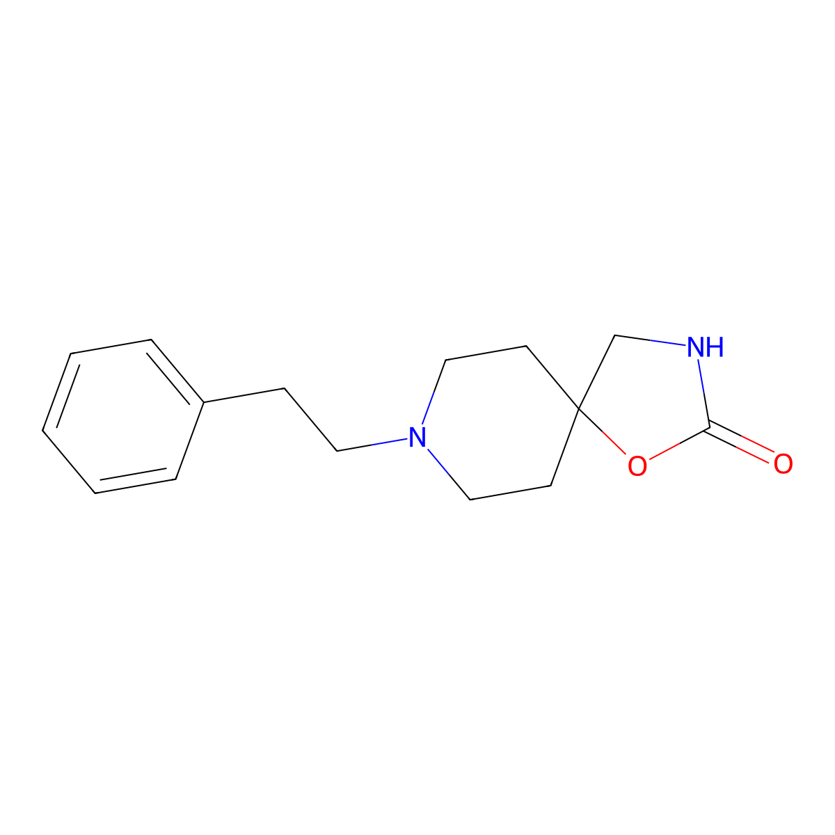 Fenspiride molecular structure, CAS 5053-06-5