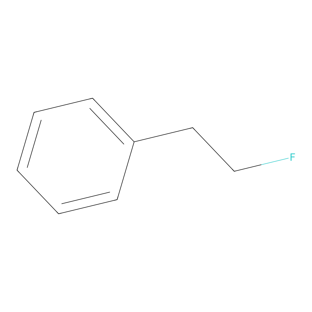 (2-Fluoroethyl)benzene molecular structure, CAS 50561-93-8