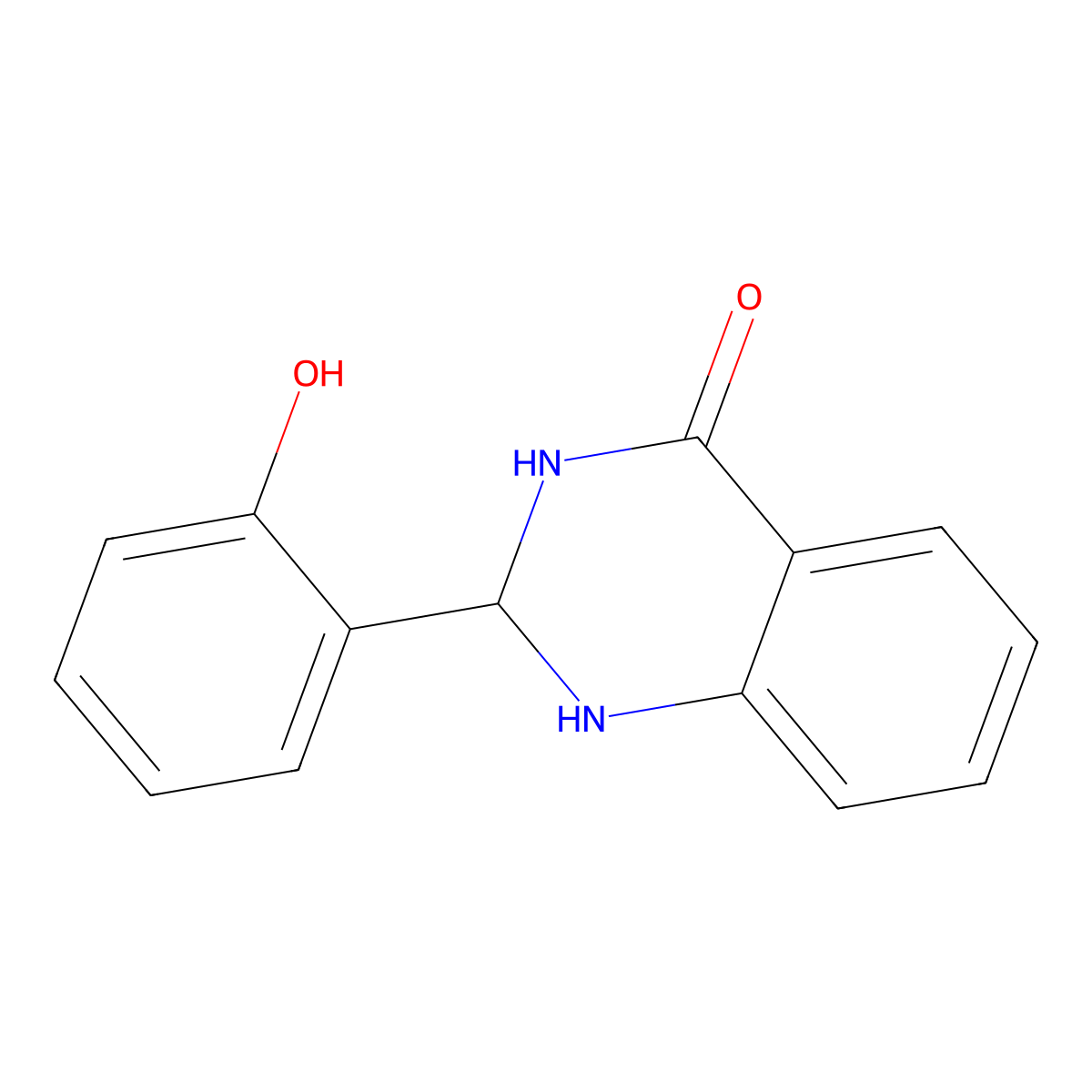 2-(2-hydroxyphenyl)-2,3-dihydro-1H-quinazolin-4-one molecular structure, CAS 5058-02-6