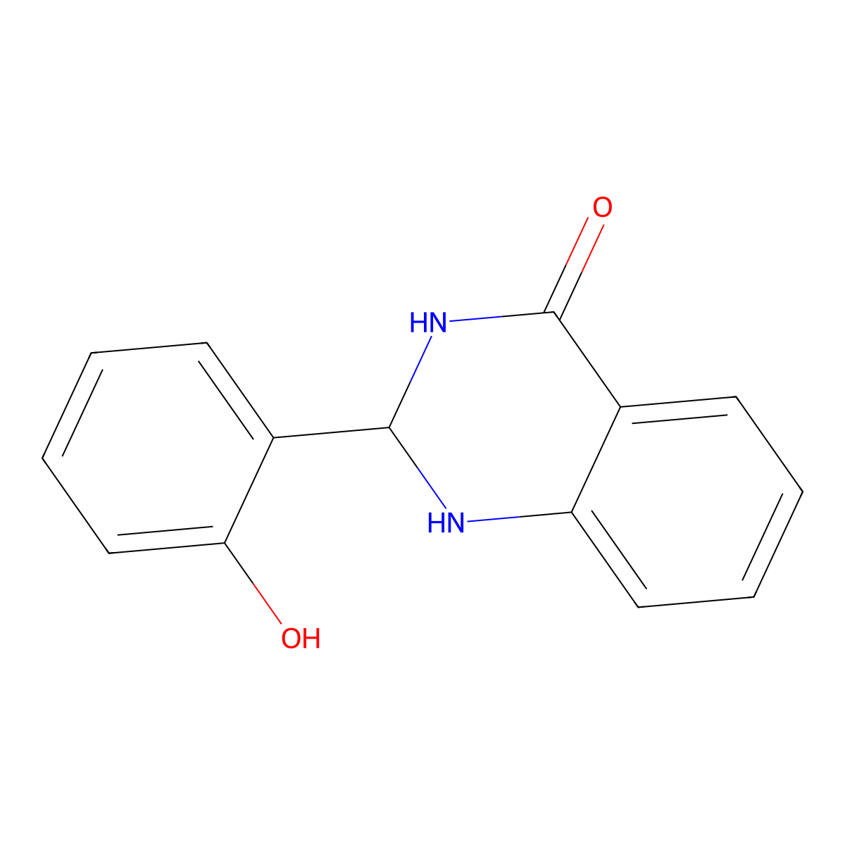2-(2-hydroxyphenyl)-2,3-dihydro-1H-quinazolin-4-one molecular structure, CAS 5058-02-6