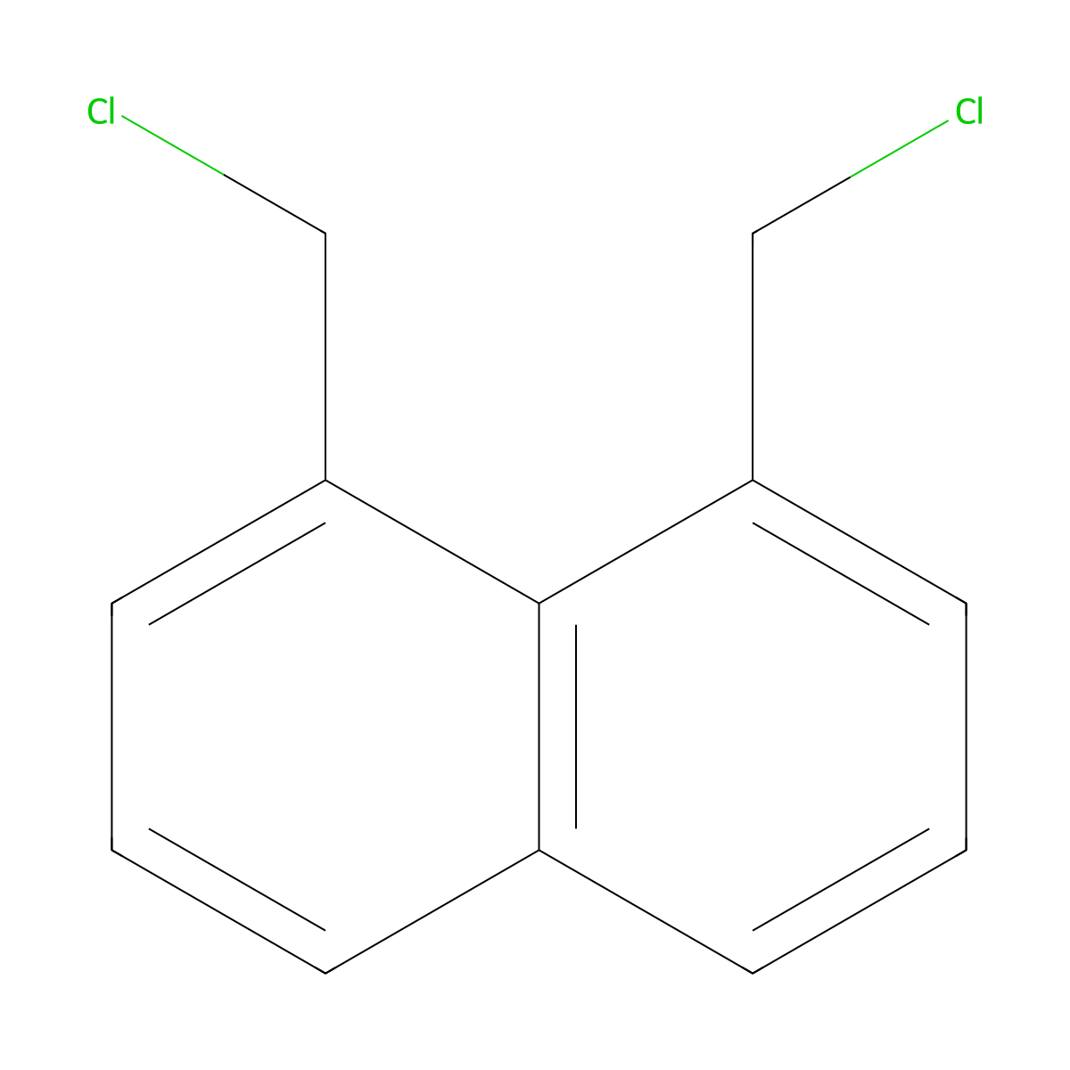1,8-Bis(chloromethyl)naphthalene molecular structure, CAS 50585-29-0