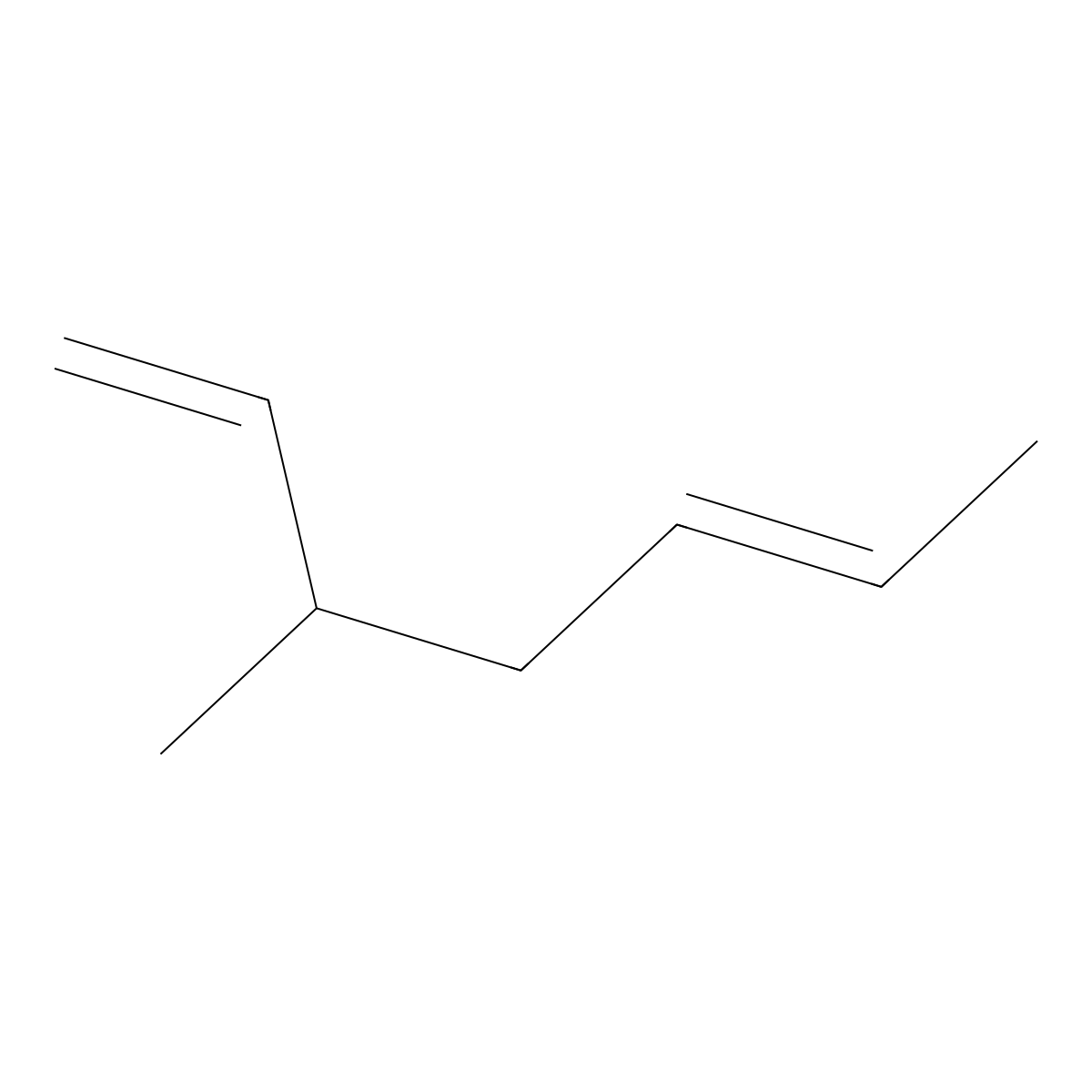 3-Methylhepta-1,5-diene molecular structure, CAS 50592-72-8