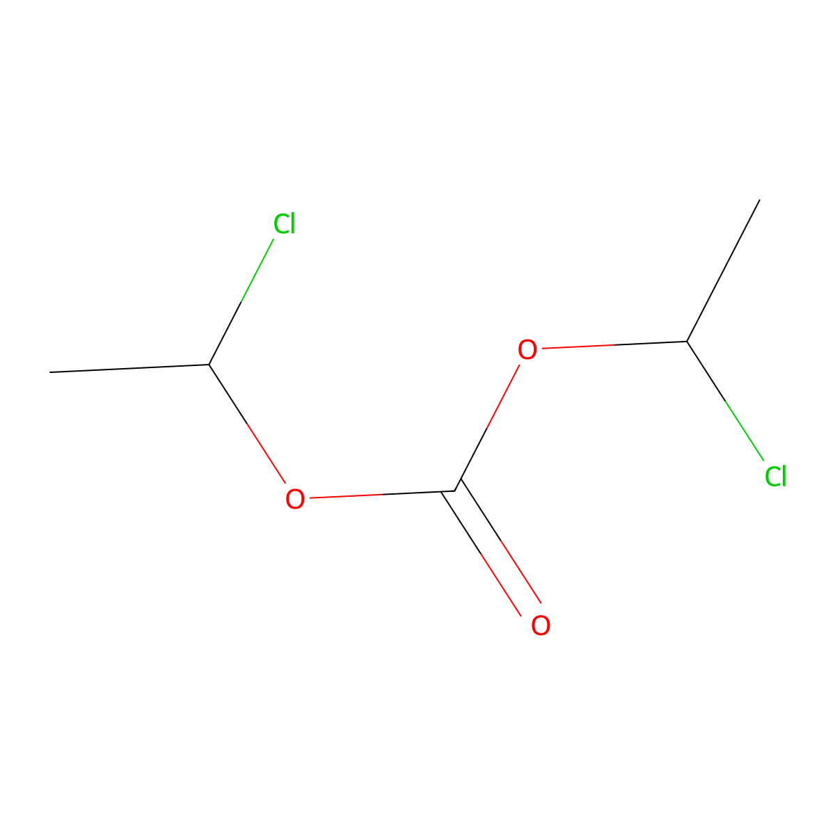 Bis(1-chloroethyl) carbonate molecular structure, CAS 50594-97-3