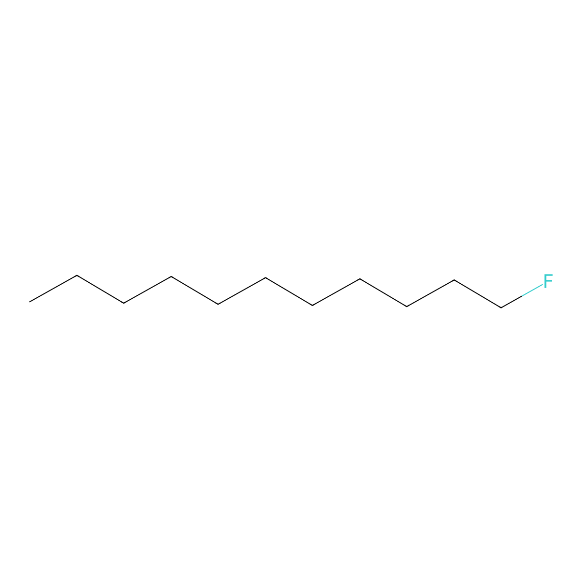 Undecane, 1-fluoro- molecular structure, CAS 506-05-8
