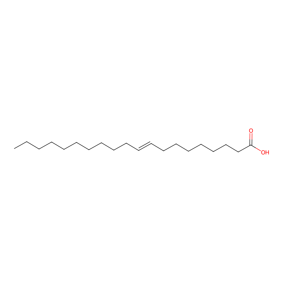 9-Eicosenoic Acid molecular structure, CAS 506-31-0