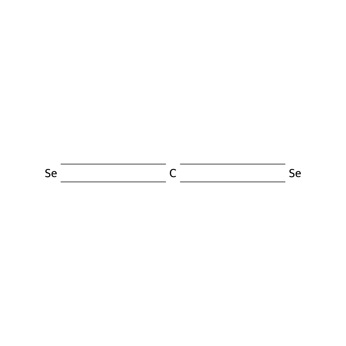 Carbon diselenide molecular structure, CAS 506-80-9