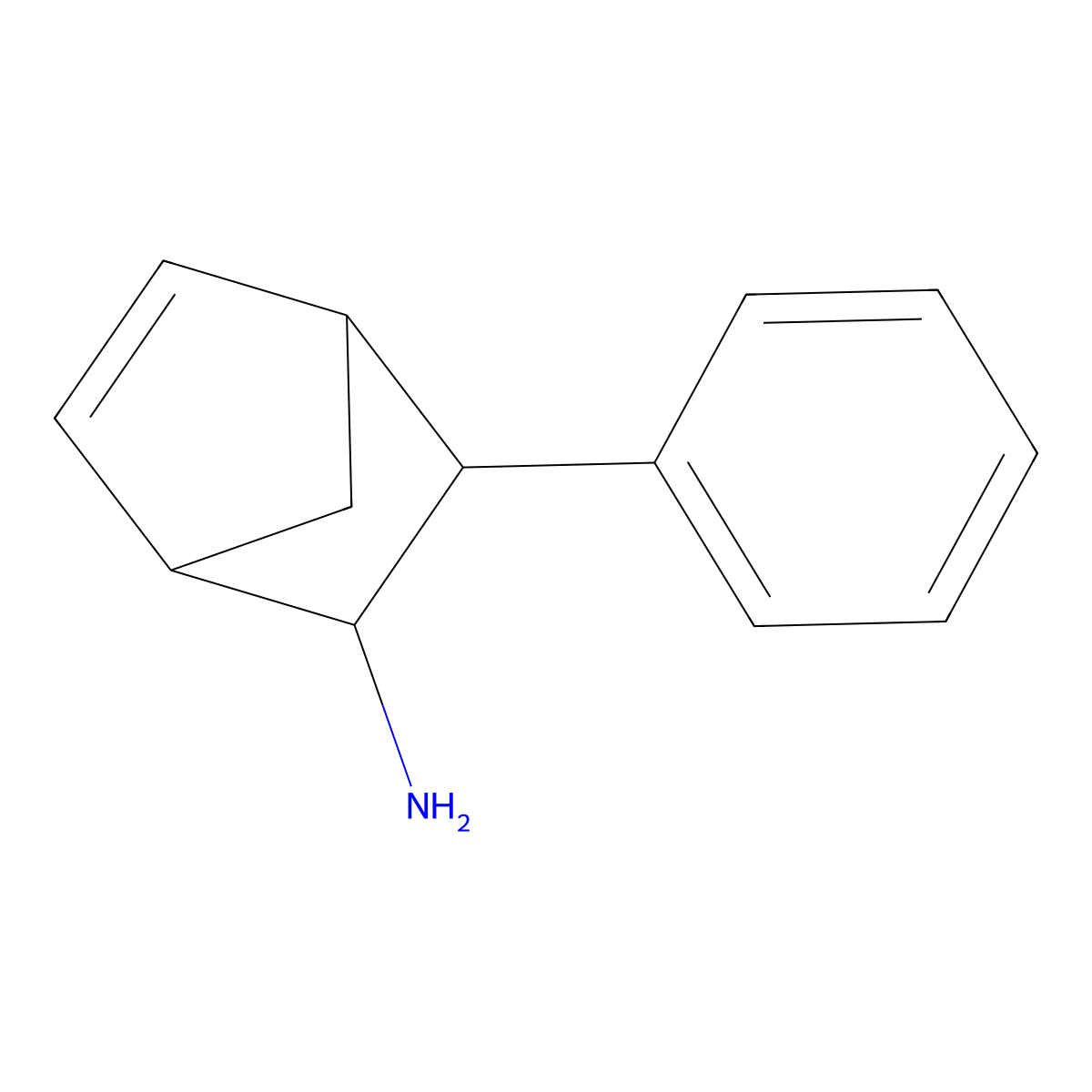 3-Phenylbicyclo[2.2.1]hept-5-en-2-amine molecular structure, CAS 50619-33-5