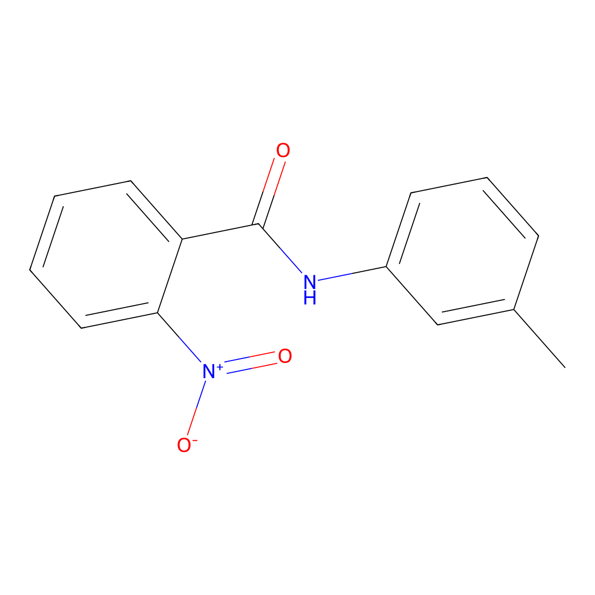 2-Nitrobenzo-m-toluidide molecular structure, CAS 50623-64-8