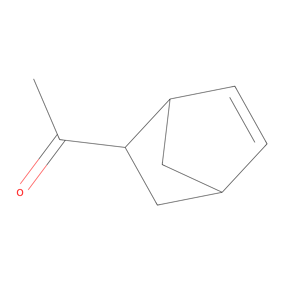 Methyl (8,9,10-trinorborn-5-en-2-yl) ketone molecular structure, CAS 5063-03-6