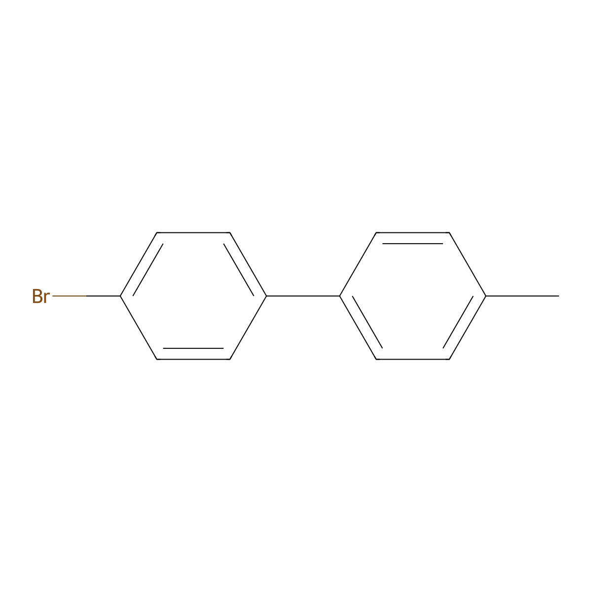4-Bromo-4'-methylbiphenyl molecular structure, CAS 50670-49-0