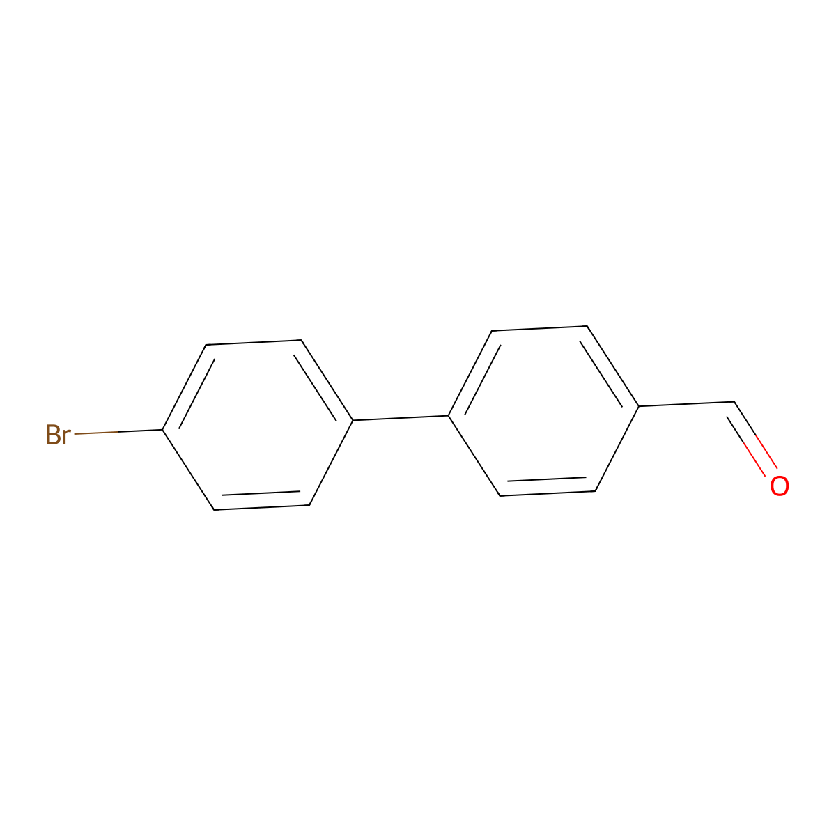 4'-Bromo-[1,1'-biphenyl]-4-carbaldehyde molecular structure, CAS 50670-58-1