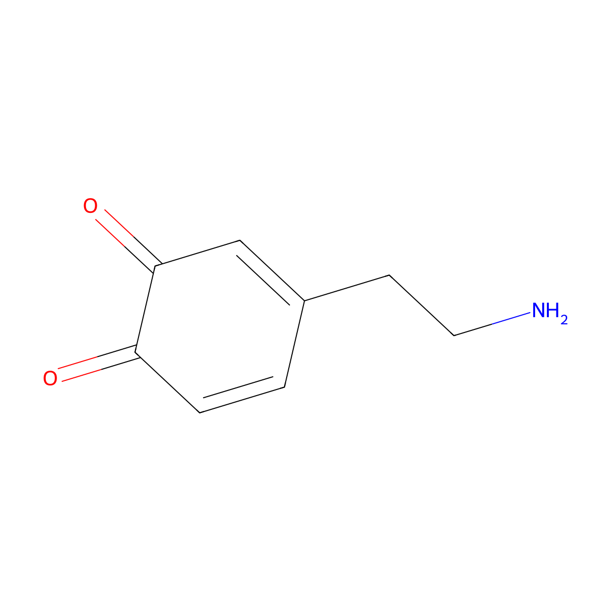 Dopamine quinone molecular structure, CAS 50673-96-6