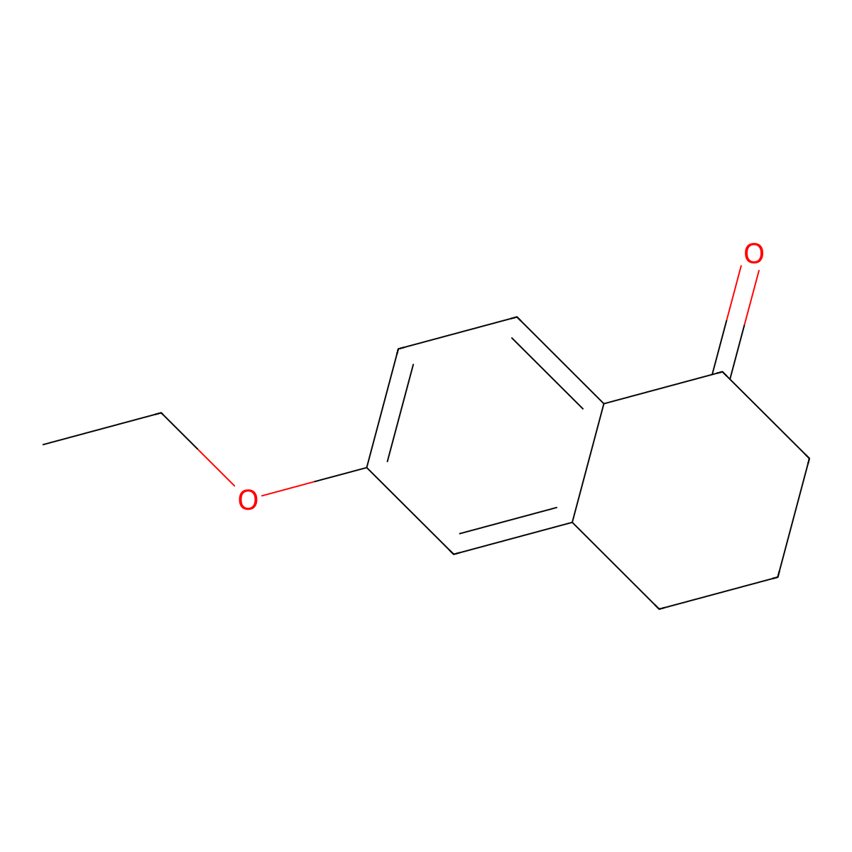 6-ethoxy-3,4-dihydronaphthalen-1(2H)-one molecular structure, CAS 50676-12-5