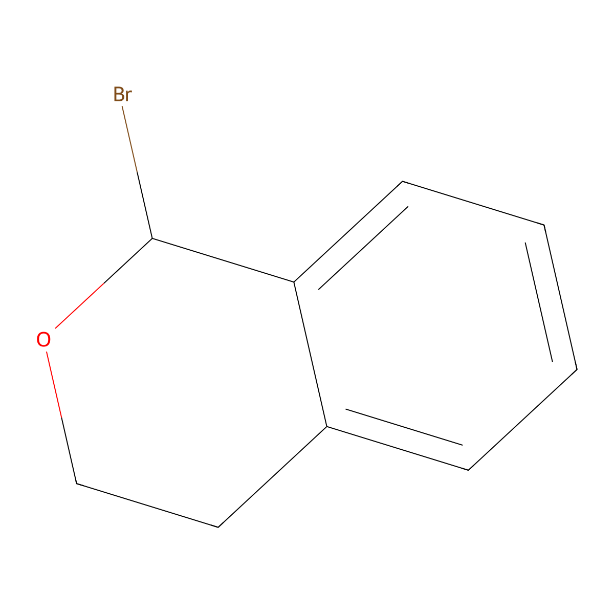 1-Bromo-3,4-dihydro-1H-2-benzopyran molecular structure, CAS 50683-32-4