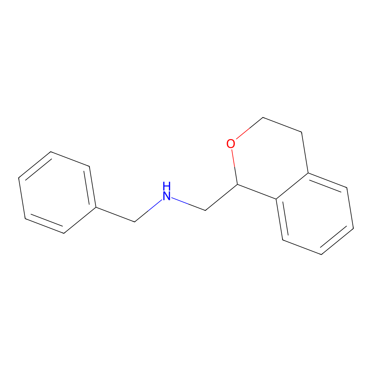 N-benzyl-1-(3,4-dihydro-1H-isochromen-1-yl)methanamine molecular structure, CAS 50683-89-1
