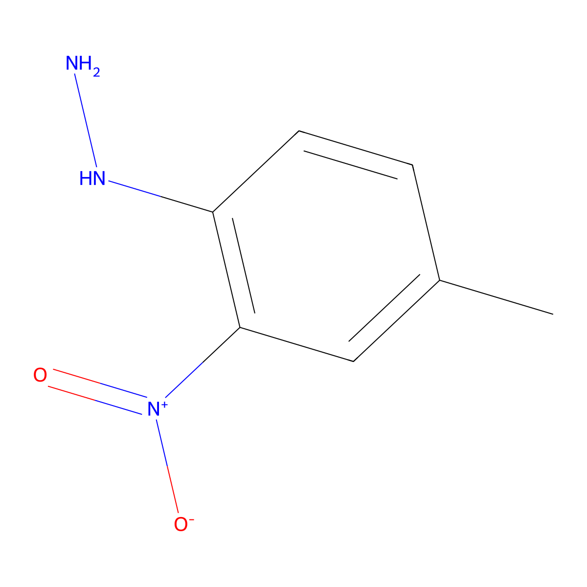 (4-Methyl-2-nitrophenyl)hydrazine molecular structure, CAS 50707-83-0