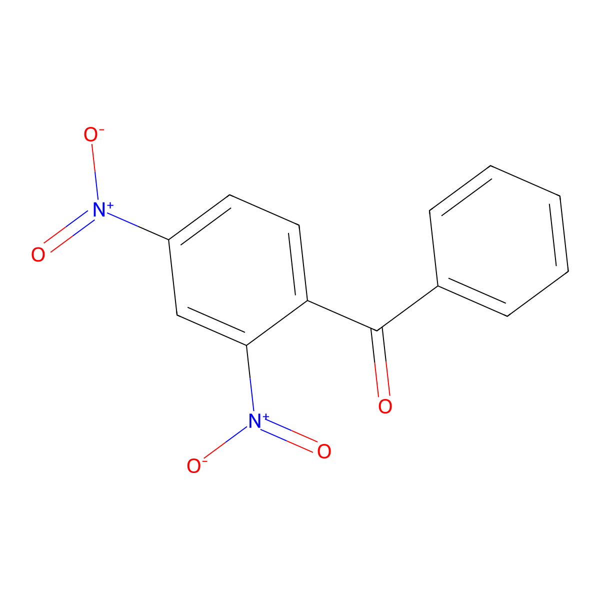 (2,4-Dinitrophenyl)(phenyl)methanone molecular structure, CAS 50709-84-7