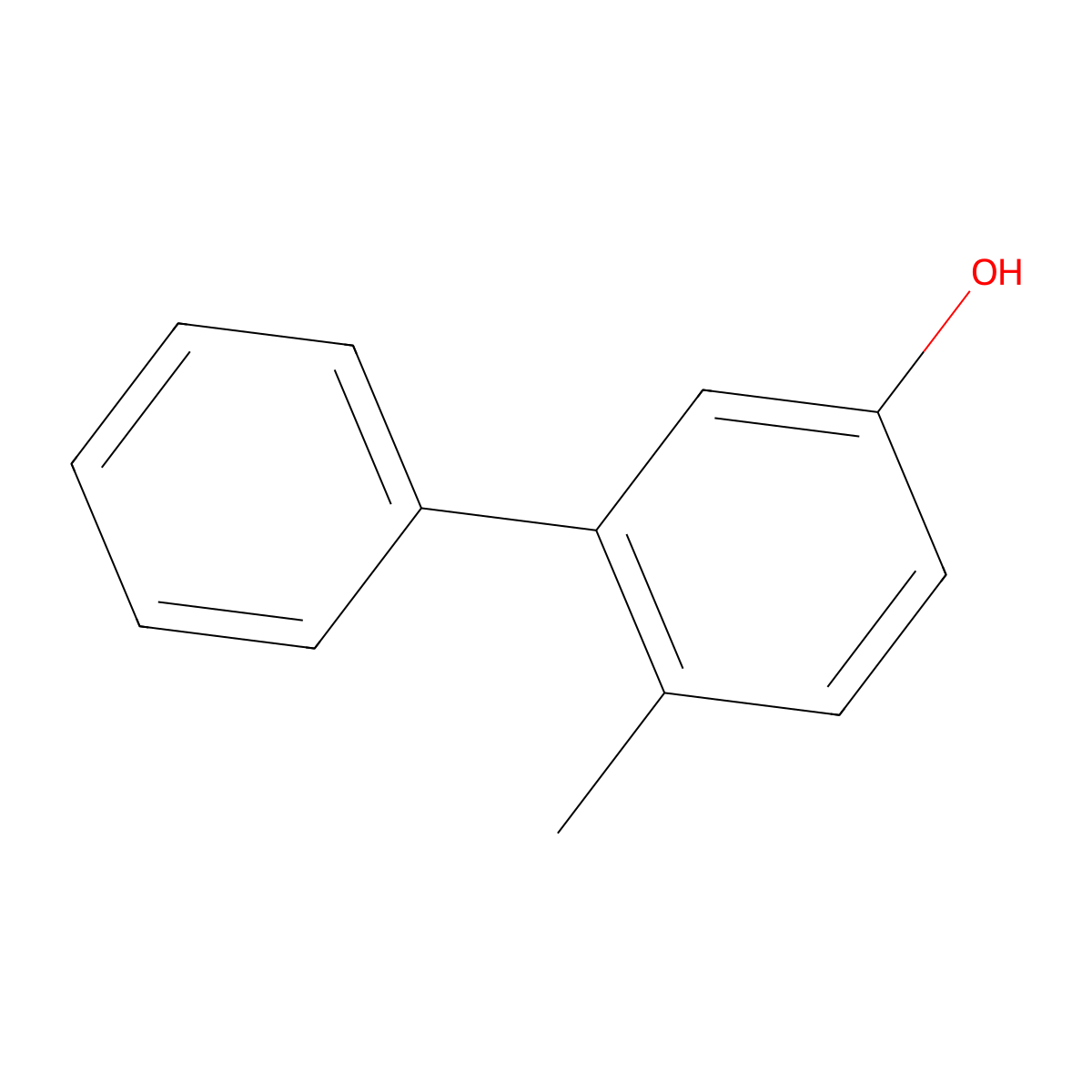 6-Methyl-[1,1'-biphenyl]-3-ol molecular structure, CAS 50715-86-1