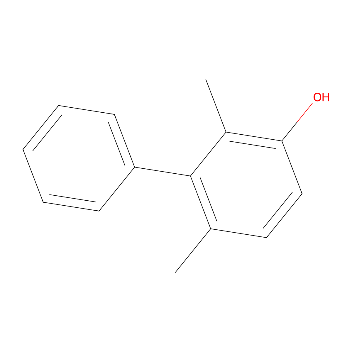 2,6-Dimethyl[1,1'-biphenyl]-3-ol molecular structure, CAS 50715-88-3