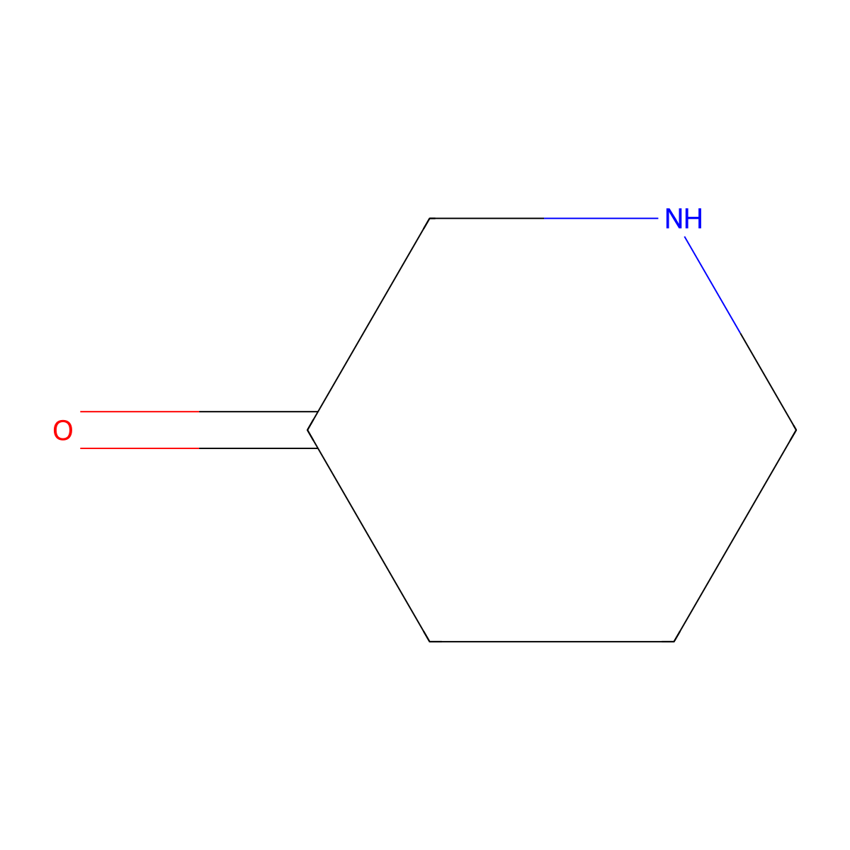 Piperidin-3-one molecular structure, CAS 50717-82-3