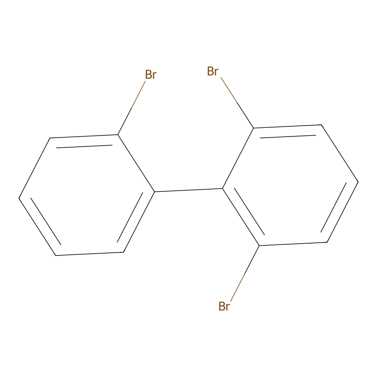 2,2',6-Tribromobiphenyl molecular structure, CAS 507241-82-9