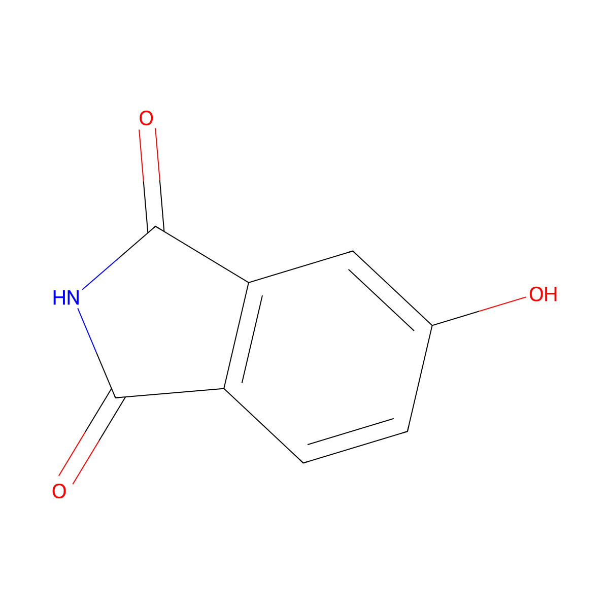 5-Hydroxyisoindoline-1,3-dione molecular structure, CAS 50727-06-5