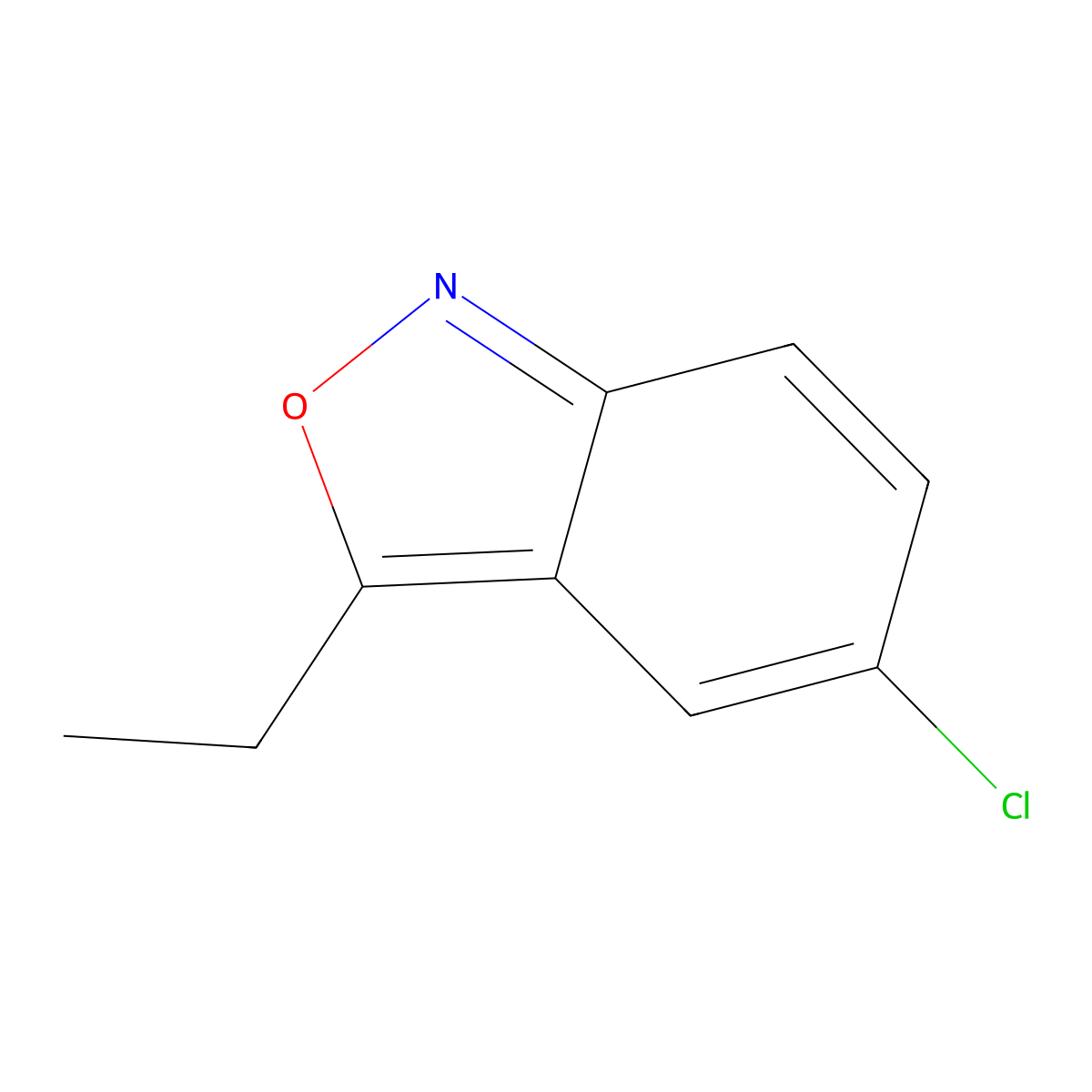 5-Chloro-3-ethylbenzo[c]isoxazole molecular structure, CAS 50735-12-1