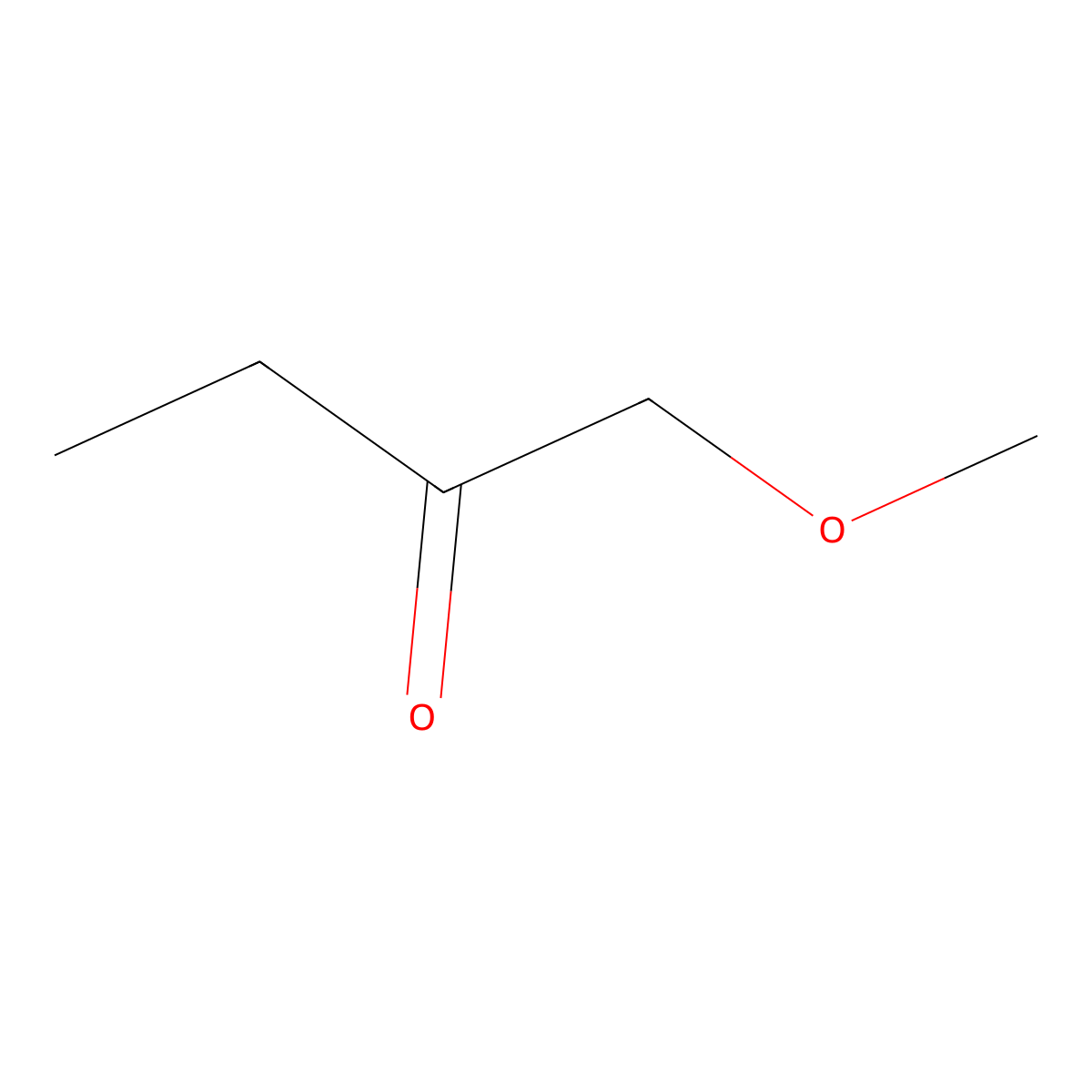 1-Methoxybutan-2-one molecular structure, CAS 50741-70-3