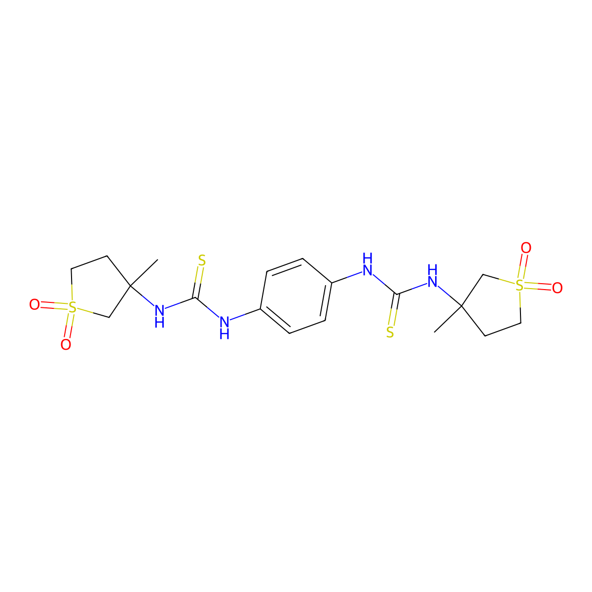 C18H26N4O4S4 molecular structure, CAS 507454-74-2