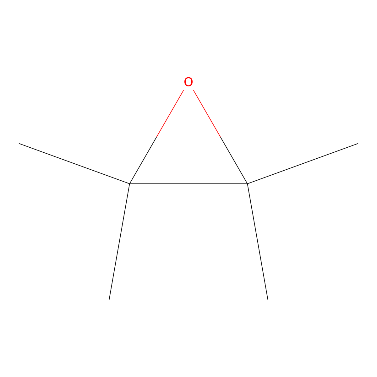 2,3-Epoxy-2,3-dimethylbutane molecular structure, CAS 5076-20-0