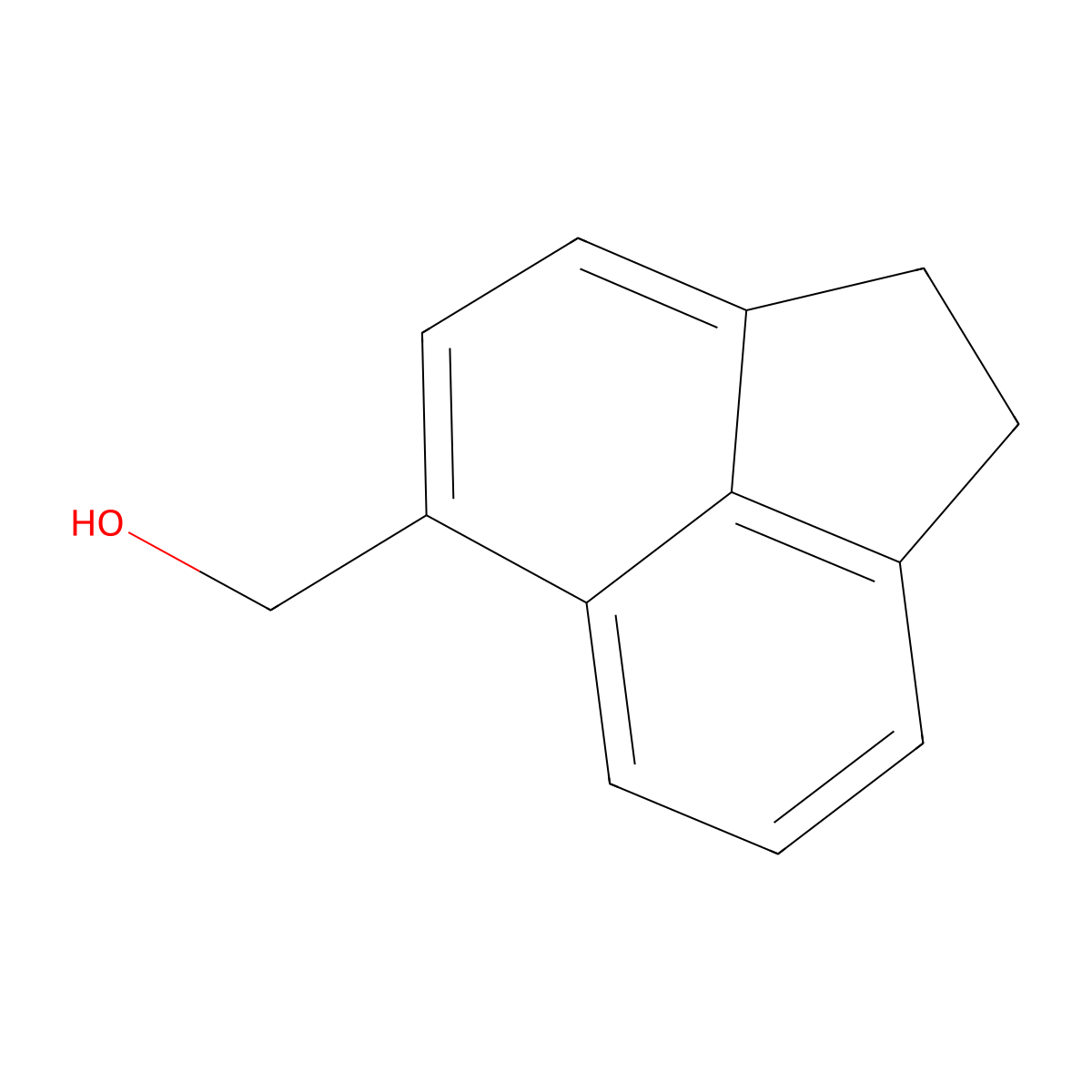 5-Acenaphthylenemethanol, 1,2-dihydro- molecular structure, CAS 50773-22-3