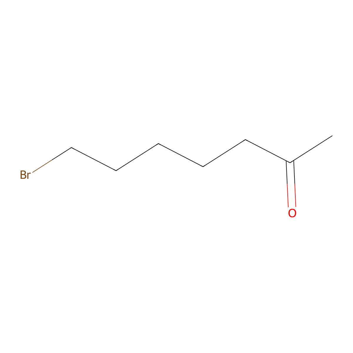 7-Bromoheptan-2-one molecular structure, CAS 50775-02-5