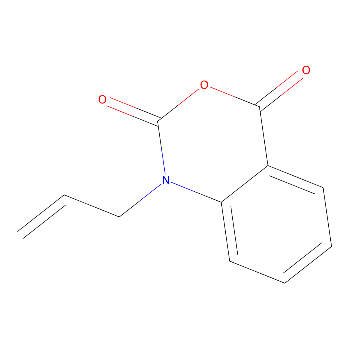 N-Allylisatoic anhydride molecular structure, CAS 50784-07-1