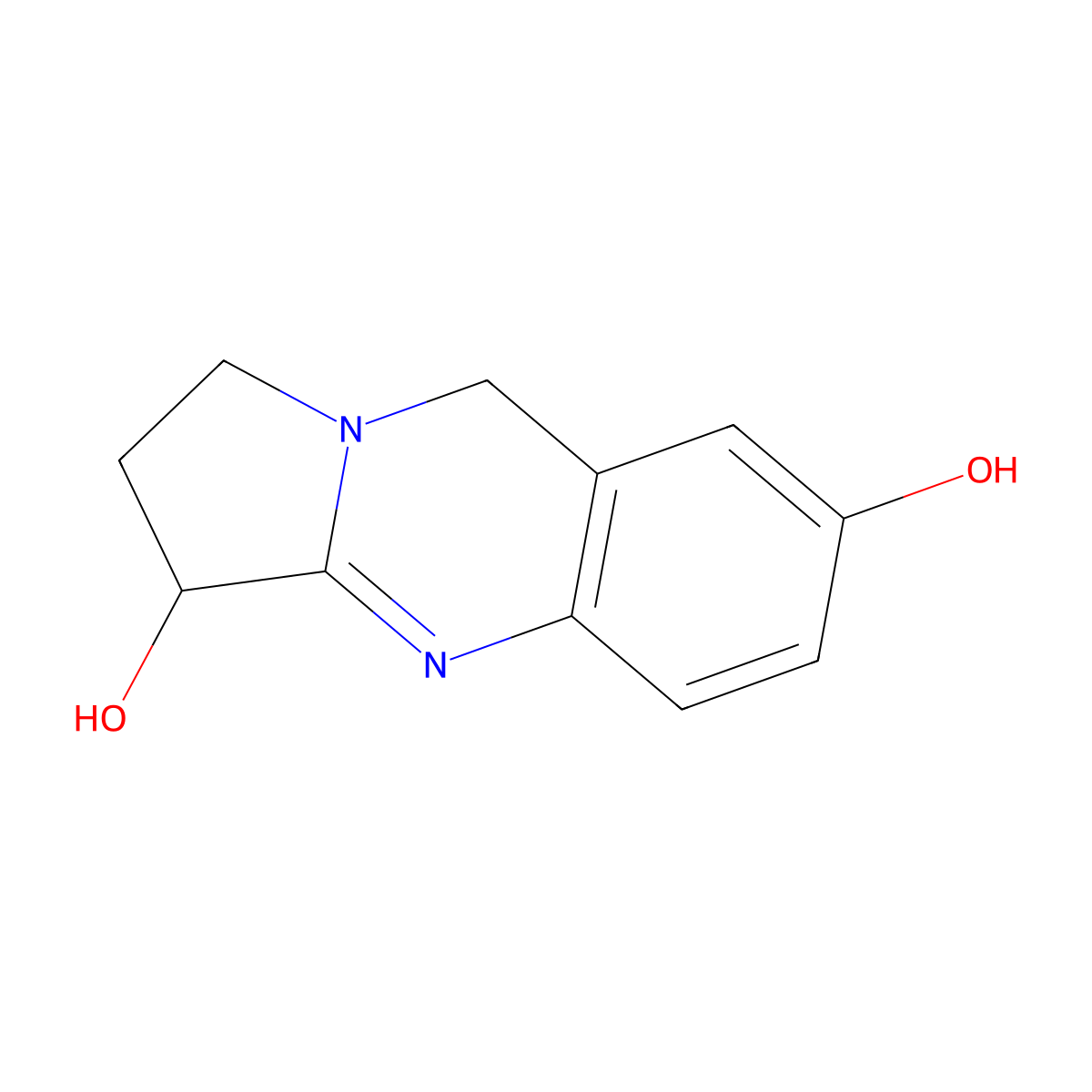 (+)-Vasicinol molecular structure, CAS 5081-51-6