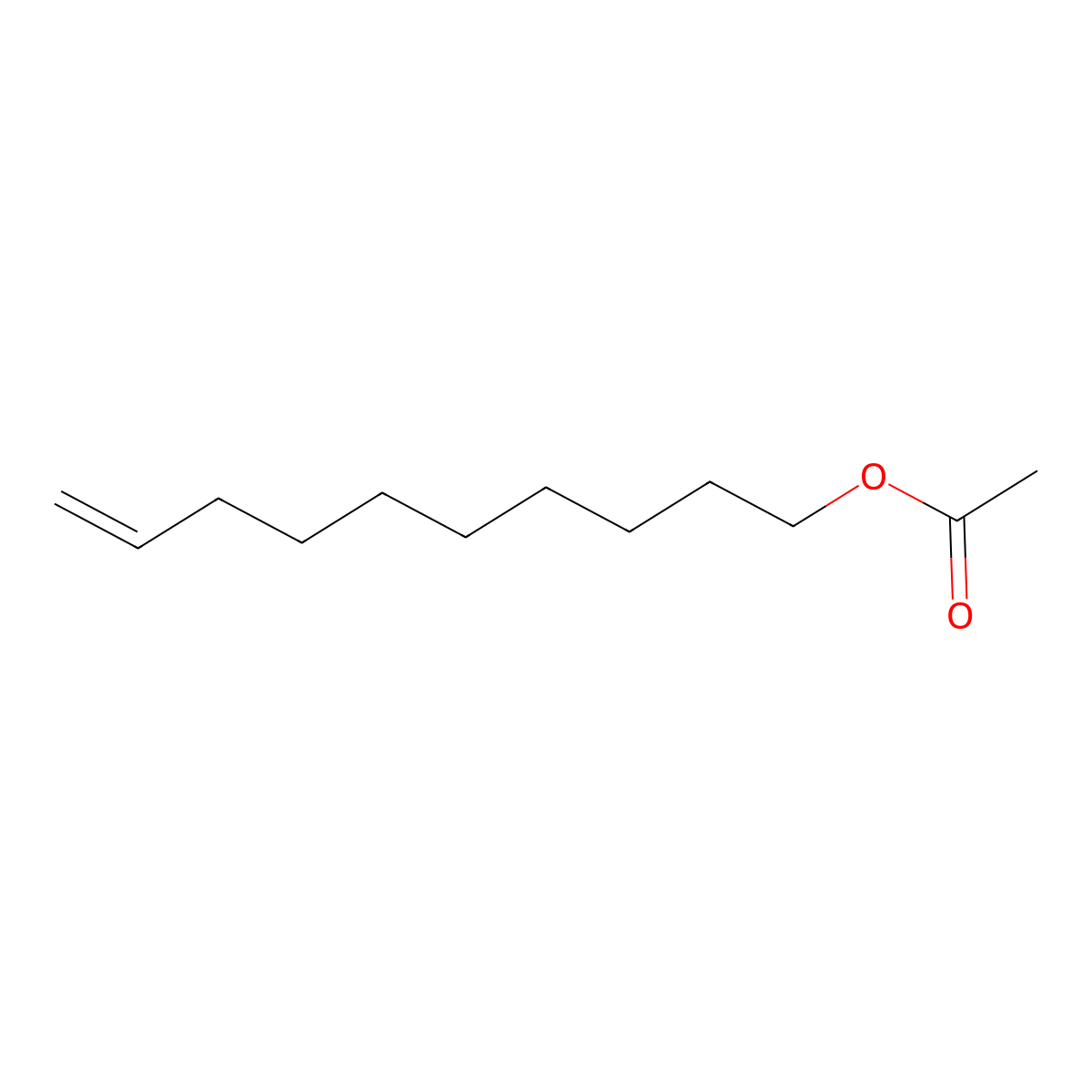 9-Decenyl acetate molecular structure, CAS 50816-18-7