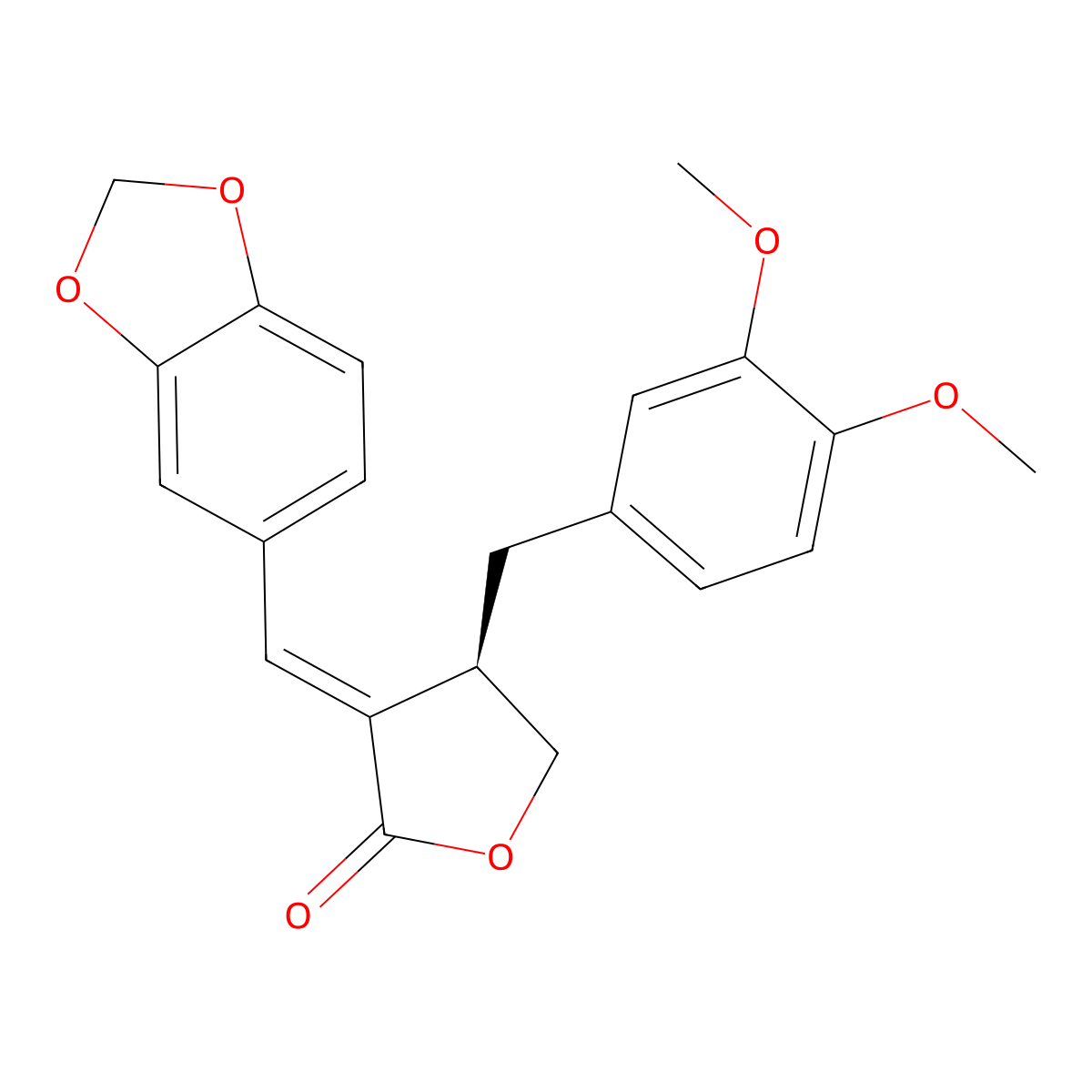 Suchilactone molecular structure, CAS 50816-74-5